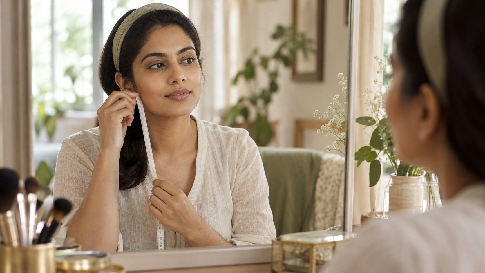 How to Measure an Oval Face Without a Rigid Ratio